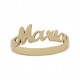 Anillo Oro 18k Nombre