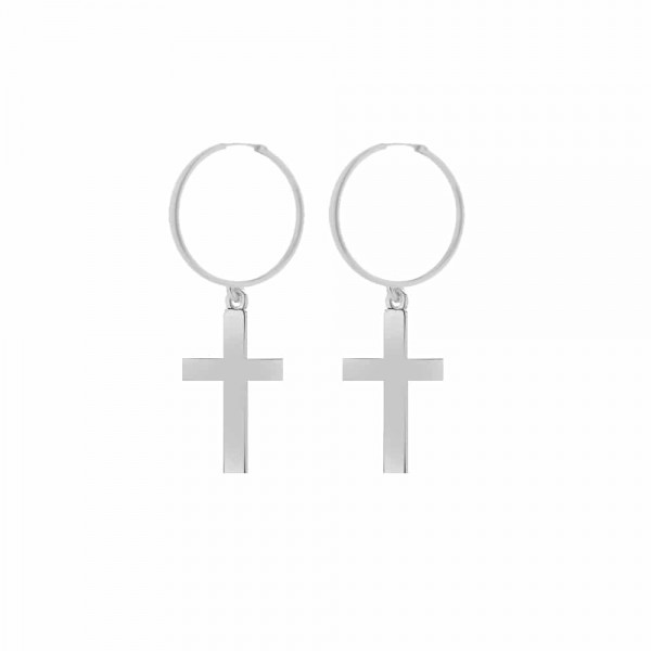 Pendientes Style Aristos Aro Cruz 35100008