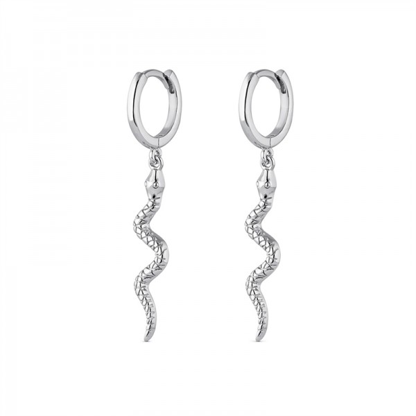 Pendientes PromoJoya Plata Serpiente 9110688