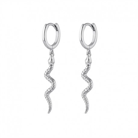 Pendientes PromoJoya Plata Serpiente 9110688