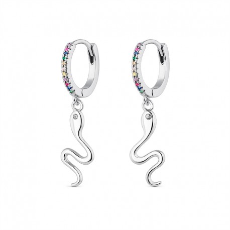 Pendientes PromoJoya Plata Arcoiris 9110624