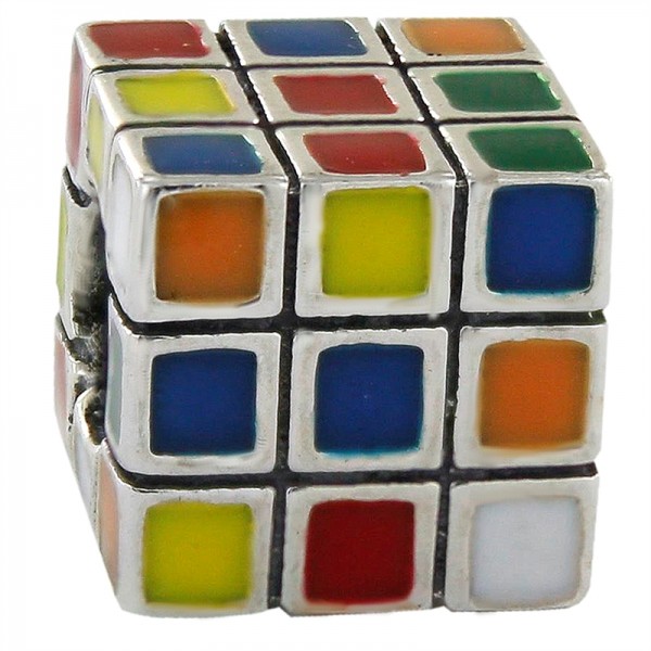 Abalorio PromoJoya Plata A Tu Lado Cubo Rubik 9109343