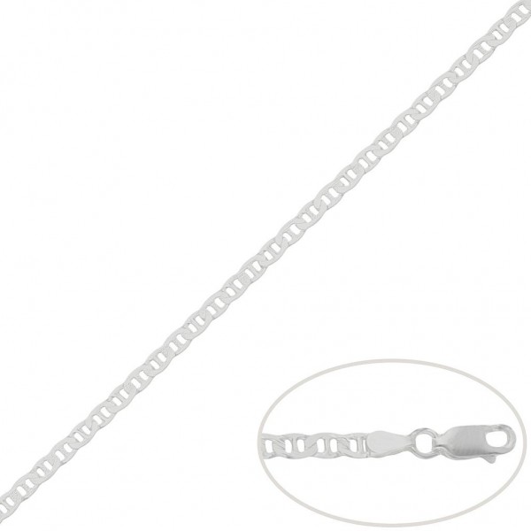 Cadena Plata 925 Ancla 3MM