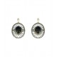 Pendientes Fink Plata Azabache T191230