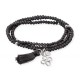 Pulsera Zen Antracita con Trébol