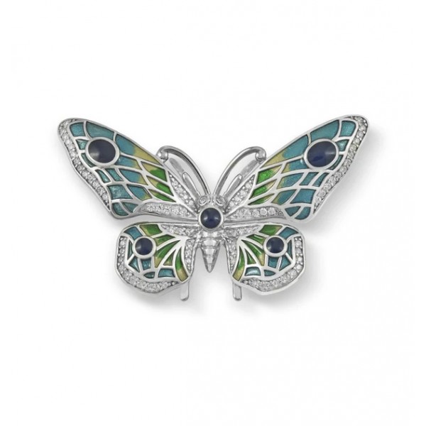 Broche Lineargent Mariposa Plata 18667-F