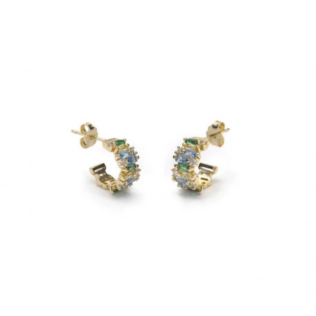 Pendientes Lineargent Plata 18966-V-A