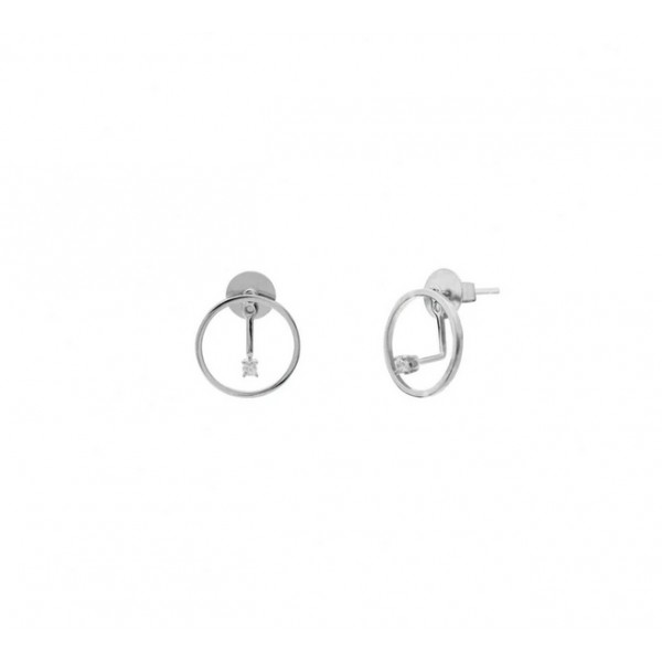 Pendientes Lineargent Plata 18406-A