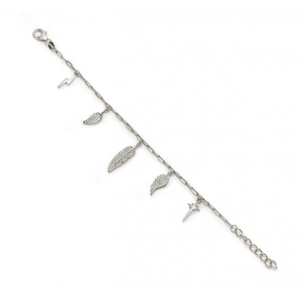 Pulsera Lineargent Plata Charms 18396-P