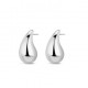 Pendientes Acero Gota 9119829