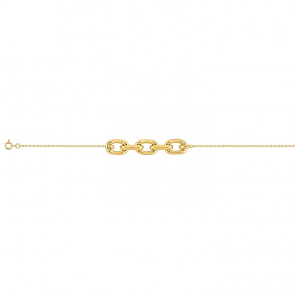 Cadena forzada diamantada 1,45 mm
