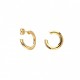 PENDIENTES ARO ORO 18K