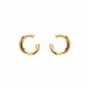 PENDIENTES ARO ORO 18K
