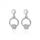 Pendientes Victoria Cruz Abha Crystal A3607-07HT